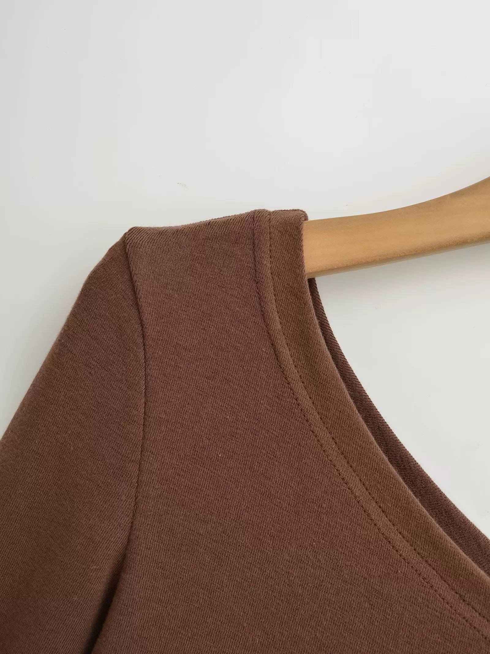 Style Asymmetric Shoulder Long-Sleeve T-Shirt